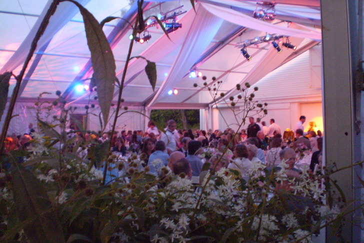 Wedding in a Clear Span Tent